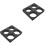 2Pcs Multi Holes Foam Cup Holder Tray For Drink Carrier Takeout 5