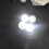 12Pièces Flottantes Boules LED Blanches Pour Jardin 7
