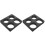 2Pcs Multi Holes Foam Cup Holder Tray For Drink Carrier Takeout 4