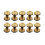 20 Pcs Solid Brass Sunflower Screws Stud For Craft 10x4x10mm 1