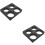 2Pcs Multi Holes Foam Cup Holder Tray For Drink Carrier Takeout 8