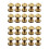 20 Pcs Solid Brass Sunflower Screws Stud For Craft 10x4x10mm 5