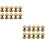 20 Pcs Solid Brass Sunflower Screws Stud For Craft 10x4x10mm 6