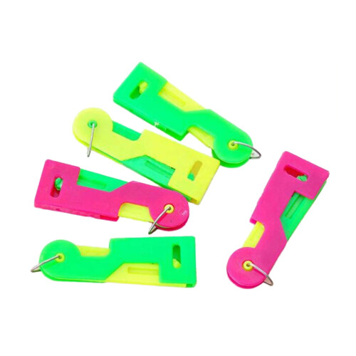 60Pcs Needle Tool Thread Guide Device for Elderly Assorted Color Handy