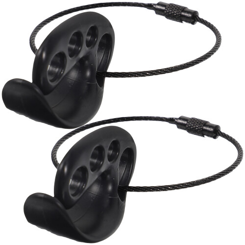 6Pcs Durable Plastic Metal Disc Clamps Compact Wear-Resistant Holder 1