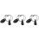 6Pcs Durable Plastic Metal Disc Clamps Compact Wear-Resistant Holder 6
