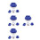 20 Pcs Portable Indoor Mini Curling Ball Set For Kids Tabletop Game 5