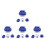 20 Pcs Portable Indoor Mini Curling Ball Set For Kids Tabletop Game 4