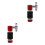 2Pièces Pièces Batterie Hi-Hat Pour Installation Rapide 6