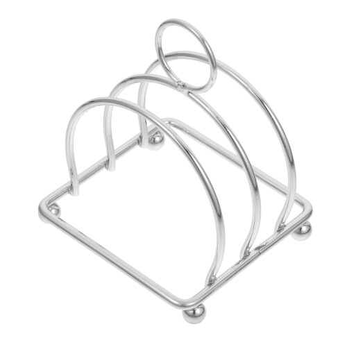 3Pcs Stainless Steel Toast Holder Rack Multi-Functional Bread Stand 1