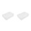 2Pcs White Foam Pads With 20 Cuttable Phone Slots For Delicate Items 9