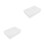 2Pcs White Foam Pads With 20 Cuttable Phone Slots For Delicate Items 4