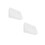 2Pcs White Foam Pads With 20 Cuttable Phone Slots For Delicate Items 8