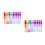 48 Pcs 8ml Empty Spray Bottles Gradient Glass For Women 10