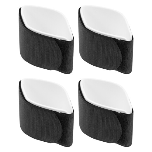 8Pcs Nylon Snowboard Accessory Black Adjustable Ski Fixing Strap