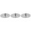 3Pcs Creative Candle Snuffer Stainless Steel Windproof Cover 6