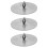3Pcs Creative Candle Snuffer Stainless Steel Windproof Cover 10