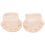 2 Pairs Comfortable Belly Dance Half Sole Socks With 5 Holes 1
