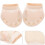 2 Pairs Comfortable Belly Dance Half Sole Socks With 5 Holes 11