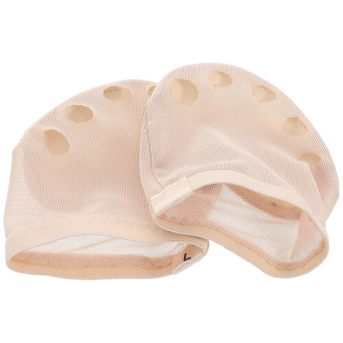 2 Pairs Comfortable Belly Dance Half Sole Socks With 5 Holes 1