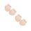 2 Pairs Comfortable Belly Dance Half Sole Socks With 5 Holes 9