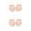 2 Pairs Comfortable Belly Dance Half Sole Socks With 5 Holes 4