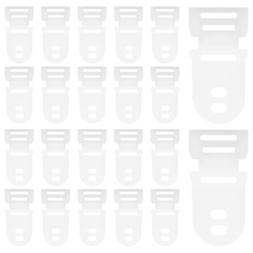 100 Pcs Hard Hat Strap Locking Buckle Chin Strap Fastener Accessories 032541534591