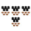40 Pcs Trombone Slide Rubber End Bumper And Valve Cork Pad Kit 9