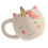 Creative Ceramic Unicorn Mug For Home Office Hotel Use White 6