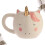Creative Ceramic Unicorn Mug For Home Office Hotel Use White 9