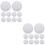 20 Pcs Flat Back Natural Stone Cabochons For Jewelry Making 5