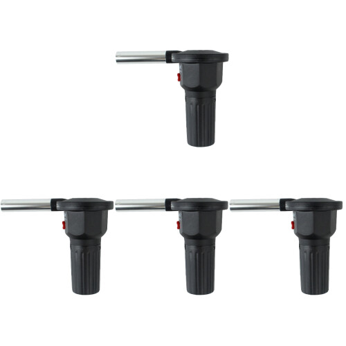 4Pièces Ventilateurs Bbq Électriques Portable En ABS Noir Pour Camping 1