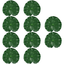 50 Pcs Simulation Lotus Leaves For Floating Water Photography Props