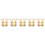250 Pcs Chocolate Wrappers Candy Wrapping Papers Hollow 9