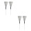 2 Pairs Drum Wire Brushes With Wooden Handle 11