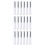 30 Pcs 6ml Gloss Lip Balm Tubes Empty Silver 8