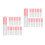 24 Pcs 4ml Empty Lip Gloss Bottle Portable Lipstick Tube 9