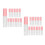 24 Pcs 4ml Empty Lip Gloss Bottle Portable Lipstick Tube 5