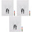 3Pcs Fingerprint Wedding Guest Book Table Decoration 3