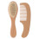 3Ensembles Brosse Cuir Chevelu Bébé Bois Variées 1