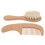 3Ensembles Brosse Cuir Chevelu Bébé Bois Variées 3