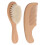 3Ensembles Brosse Cuir Chevelu Bébé Bois Variées 2