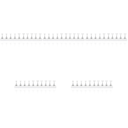 5 Sets Practice Nail Holder Manicure Display Stand Rack 2