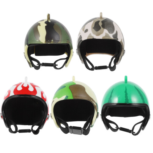 5Pcs Funny Chicken For Bird Head Protection 1