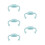 5Pcs Silicone Baby Bottle Handles For Easy Grip 8