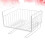 2Pcs Simple Cabinet Storage Rack Under Table Shelf Partition Layer 7