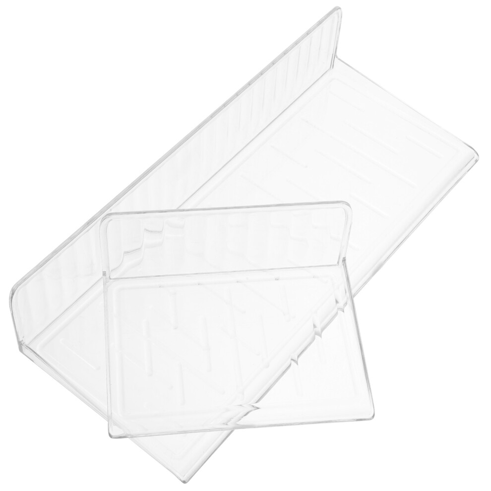 2 Sets Bathroom Floating Wall Shelves For Bottles And Toothbrush Cup-image-OPC-PKXGW79-NEW