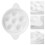 4 Pcs Ceramic Escargot Plate Snail Baking Dish Conch Holder 11