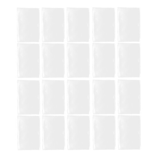 120 Pcs Self-Adhesive Label Pouch Pass Box Card Holder Sleeves
