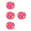 4Pcs Training Hockey Puck For Roller And Ice Hockey Practice 11